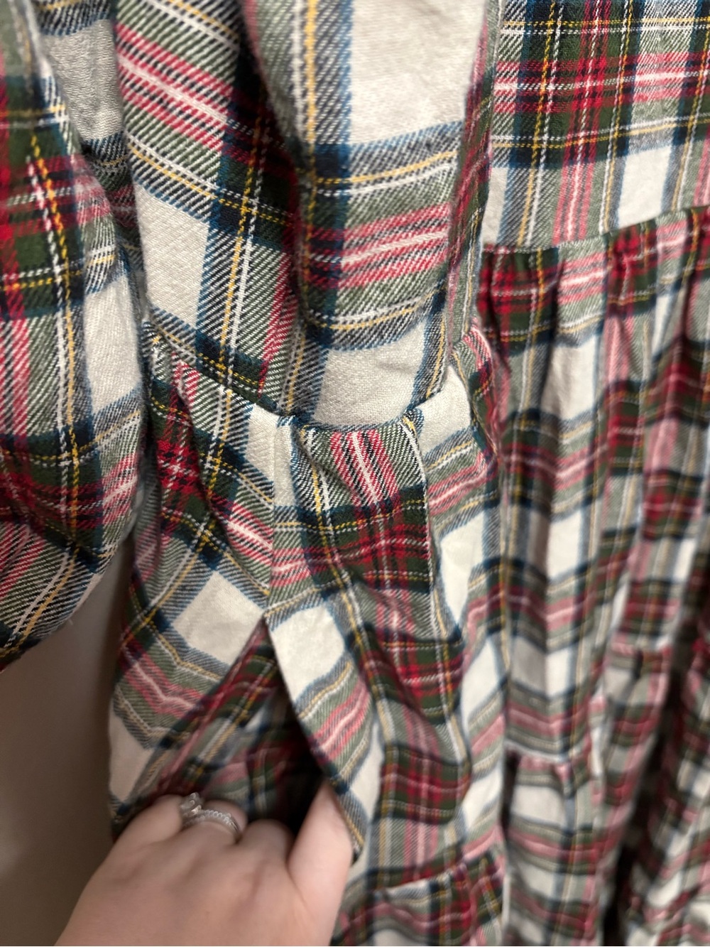 Ivy City Co Merry Dress Holiday Plaid Midi Size 2X NWT New - Picture 9 of 16